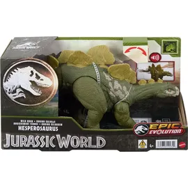 Jurassic World Wild Roar Hesperosaurus, Spielfigur 30 cm - Mehrfarbig