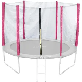 Jawinio Trampolin-Sicherheitsnetz Trampolin-Zubehör Ersatzteile 8FT/244cm pink