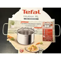 Tefal Intuition XL B8646404 Großer Edelstahl-Kochtopf 28 cm/8 L, Induktion / NEU