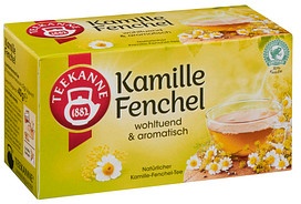 TEEKANNE Kamille-Fenchel Tee 20 Portionen