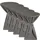 Beautissu Stehtischhusse Premium Anthrazit Ø 60-65 cm