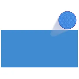 vidaXL Rechteckige Poolabdeckung Blau 800x500 cm