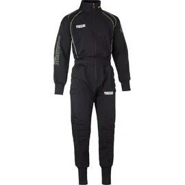 derbystar Basic Pro Torwartoverall gepolstert Trainingsanzug schwarz L