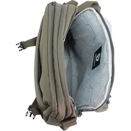 DISCOVERY Laptoptasche "Downtown", Gr. B/H/T: 12cm x 45cm x 28cm, grün (khaki), Kunstfaser, unifarben, Taschen Laptoptasche, aus rPet Polyester-Material