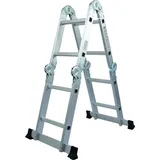Mehrzweckleiter 4x2 | Trittleiter | Aluleiter | Haushaltsleiter | Multifunktionsleiter | Klappleiter | Stehleiter | bis 2,40m