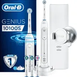 Oral-B Genius 10100S weiß + Aufsteckbürste 4 St.