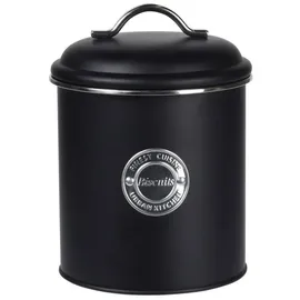 Spetebo Keksdose schwarz 18 x 13 cm 1,5 l