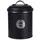 Spetebo Keksdose schwarz 18 x 13 cm 1,5 l