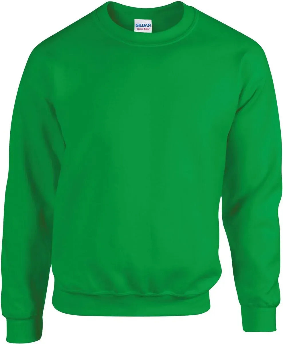 Gildan Herren Heavy Blend Crewneck Sweatshirt 18000 irish green M