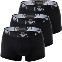 Emporio Armani Herren Shorts Vorteilspack - Trunks, Pants, Unterwäsche, Stretch Cotton schwarz XXL Pack