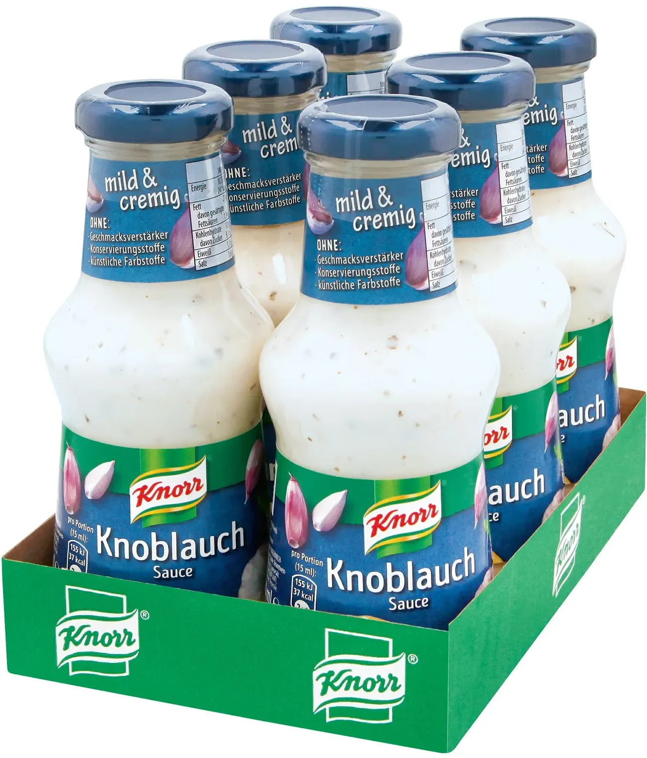 Preisvergleich Produktbild Knorr Knoblauch-Sauce 250 ml, 6er Pack