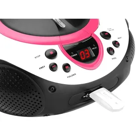 Lenco SCD-38 USB pink