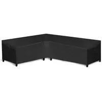 Simphaus Schutzhülle für Loungemöbel L Form,Ecksofa Abdeckplane Loungemöbel L