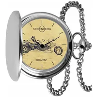 KIESENBERG Taschenuhr Vintage Silber Persönliches Geschenk für Rewaco Trike RF1 LT-2 Herren Uhr TA-5432