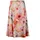 GOLDNER Midirock Damen Floral Orange 44