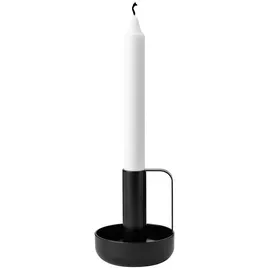 Stelton Kerzenständer Ida Eisen Schwarz