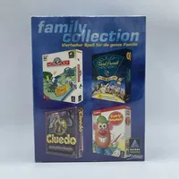 PC Big Box Family Collection Monopoly Trivial Pursuit Cluedo Charly Naseweis