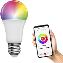 EMOS GoSmart LED CCT+RGB dimmbare 11W E27 ZigBee Glühbirne) ZQZ515R