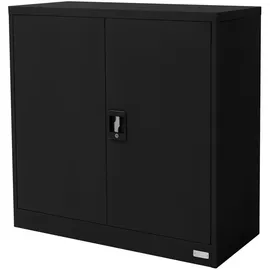 ML-Design Aktenschrank 90x40x90 cm schwarz