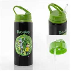 Rick & Morty Aluminium Trinkflasche "Portal"