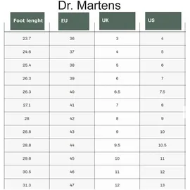 Dr. Martens 1461 Virginia schwarz 37