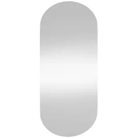 vidaXL Wandspiegel 45x100 cm Glas Oval