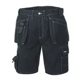 texxor Canvas Shorts "Bermuda", kurze Arbeits / Berufshose, Größe 62, schwarz,