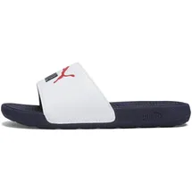 Puma Unisex Kinder Cool Cat 2.0 Ps Flip-Flops, Puma White Puma Navy For All Time Red, 31 EU