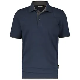 DASSY Orbital Poloshirt nachtblau/anthrazitgrau S