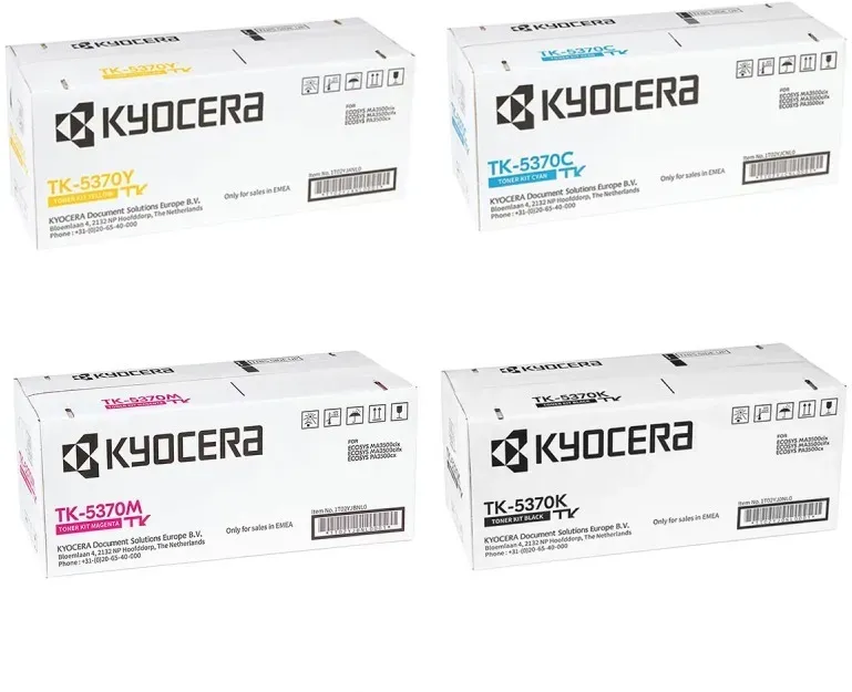 Kyocera Original TK-5370 Toner Sparset (CMYK)