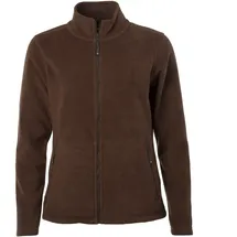 James & Nicholson Damen Fleecejacke JN781" - - brown