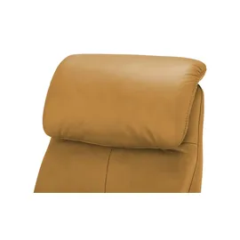 Hukla Relaxsessel Pierre Leder 88 x 117 x 87 cm Gelb elektrisch