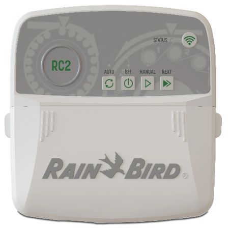 Rain-Bird RC2 Steuergerät Innenbereich / Indoor mit integriertem WLAN / WIFI und Bluetooth ohne Zusatzgerät (Rain-Bird RC2 Steuergerät Innenbereich / Indoor: Rain-Bird RC2 Steuergerät Innenbereich / Indoor 6 Stationen)