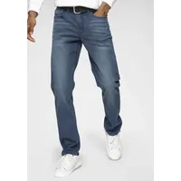 H.I.S. H.I.S Slim-fit-Jeans »FLUSH«, schmale Beinform, mit Used-Effekten, niedrige Leibhöhe