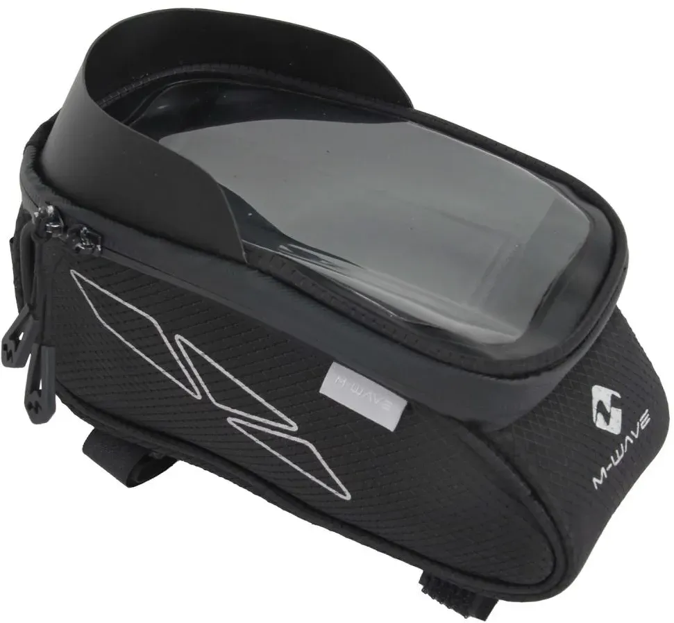 M-WAVE Rotterdam Top XL SC Oberrohrtasche  geräumige Rahmentasche mit Smartphone-Fach M-WAVE Rotterdam Top XL SC Oberrohrtasche  geräumige Rahmentasche mit Smartphone-Fach