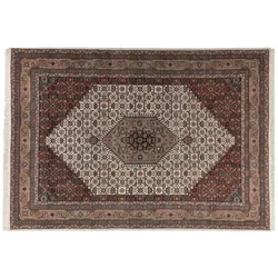 THEKO Orientteppich  Benares Bidjar , creme , Wolle , Maße (cm): B: 250 H: 1,2