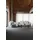 flexlux 2,5-Sitzer Torino, rund, Couch, Loveseat, Modernes, organisches Sofa-Design, Kaltschaum, Wellenunterfederung grau