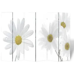 vidaXL Raumteiler klappbar 217x170 cm Blume