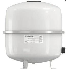 Flamco Membran-Druckausdehnungsgefäß für Heizung 6 bar 80 l Weiß