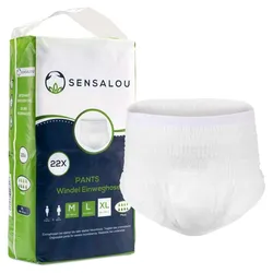 Sensalou Inkontinenz Windel Pants Maxi - Größe XL 22 St