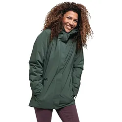 Schöffel Winterjacke Heat Cambria (Intellitex Heat Technologie, Heizpads) dunkelgrün Damen