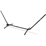 Amanka Hängemattengestell, Schwarz, Metall, Rechteckig, 100x115x335 cm, Gartenmöbel, Hängematten