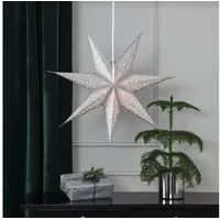 Star Trading Papierstern 60 cm silber