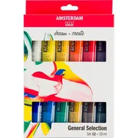 Amsterdam Standard Series Acrylfarben Set 12 St. 20 ml