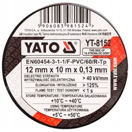 Yato Isolierband YT-8152 12 mm x 10 m