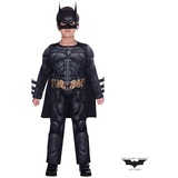 Amscan (9906062) Classic Child Kids Warner Bros Dark Knight Batman Fancy Dress Costume (4-6 Yrs)