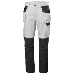Handwerkerhose "MANCHESTER" - C52 - nebelgrau/schwarz