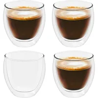 Intirilife Espressoglas 0,08 l 4 St.