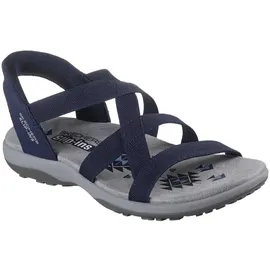 SKECHERS Reggae Slim Stretch Flex Sandalen, blau, Größe 39