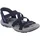 SKECHERS Reggae Slim Stretch Flex Sandalen, blau, Größe 39
